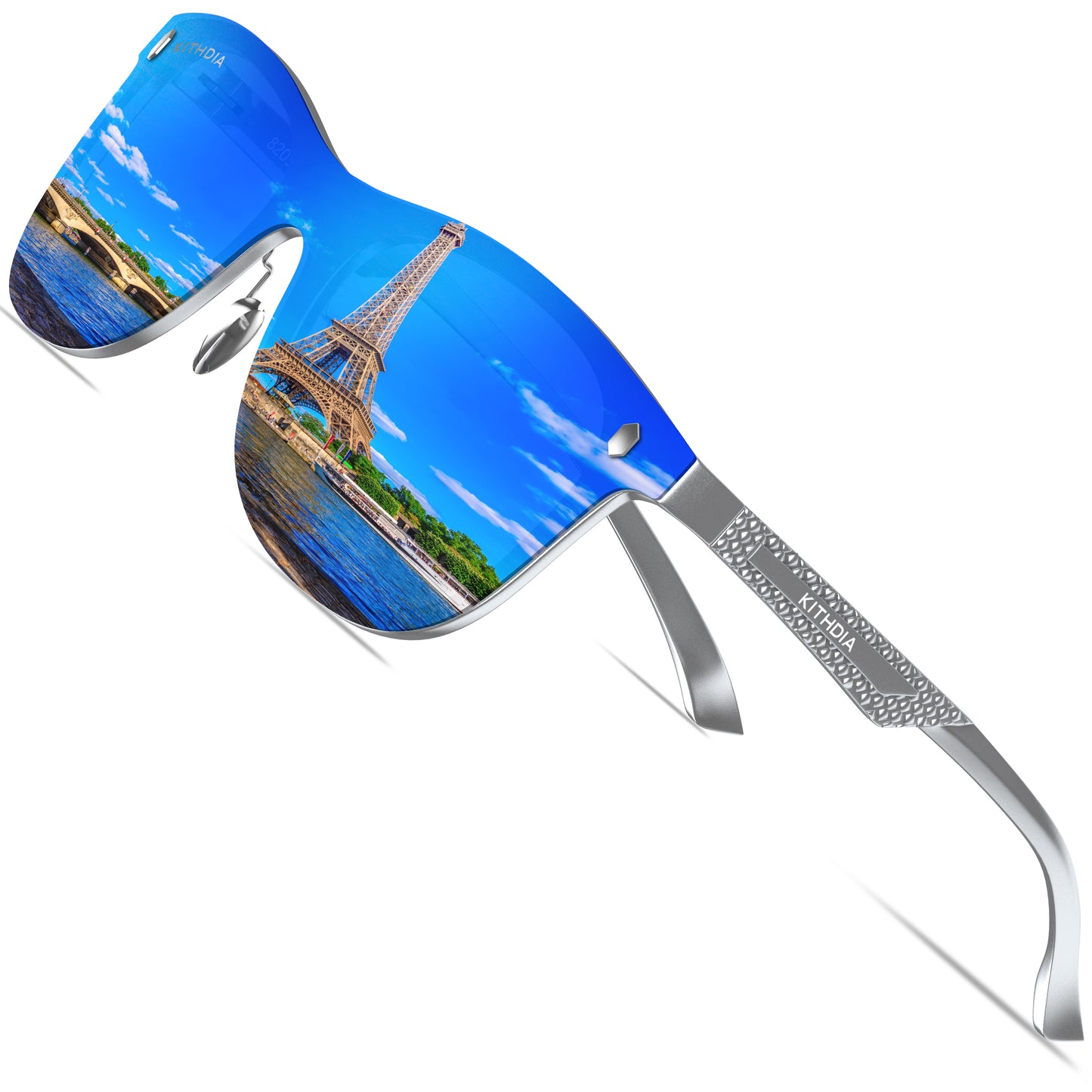 Kithdia Aluminum Material Polarized Sunglasses